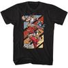 Street Fighter Four Fighters Black Gaming Shirt