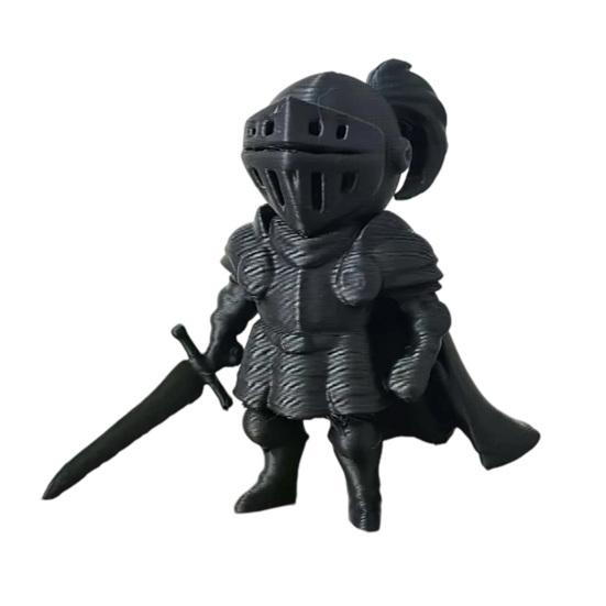 Mini Size Ornament 3D Shape One-piece Printed Knight Molding