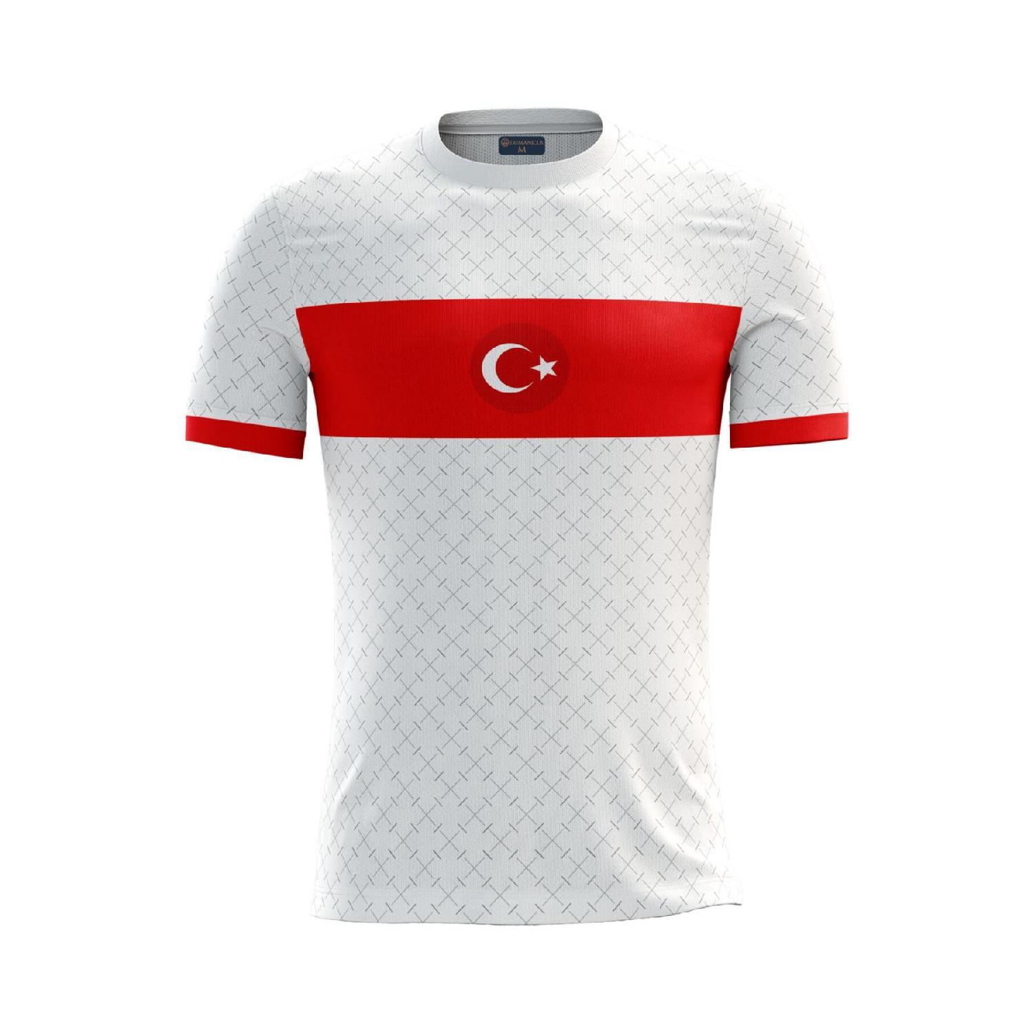 

Training Jersey, Sports T-shirt, Trkiye 2024 Personalized Jersey Name And Number Can Be Written XS белый