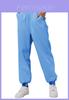 Women High Waist Loose Jogging Pants With Pockets For Casual Lounge Wear Spring