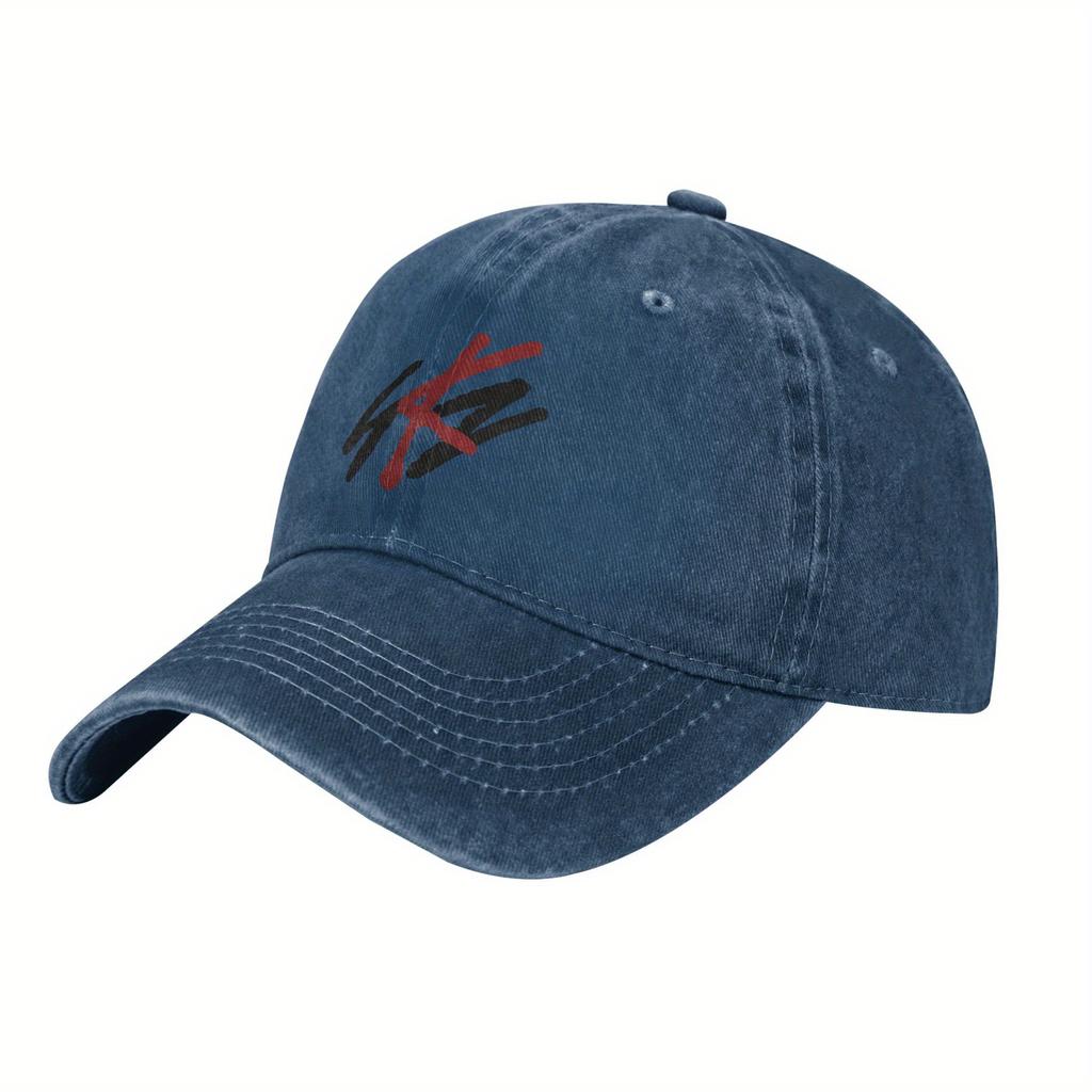 Pc SKZ Logo Retro Baseball Cap for Men Women Adjustable Snapback Dad Hat with Iconic SKZ Logo Lightweight Breathable Unise