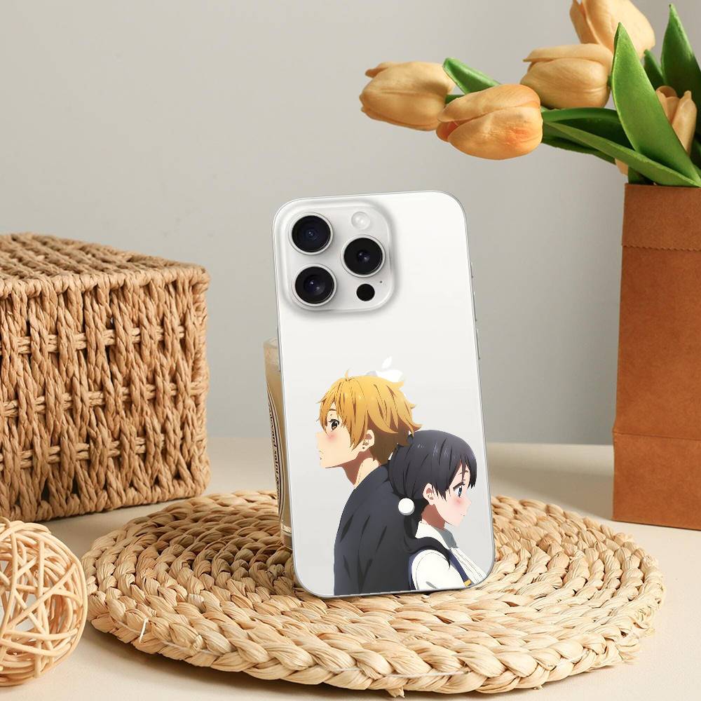 Kitashirakawa Tamako Tamako Market Phone Case For IPhone 17 16 15 13 12 14 Pro Max 7 8 Plus XR XS X Transparent Shockproof Cover