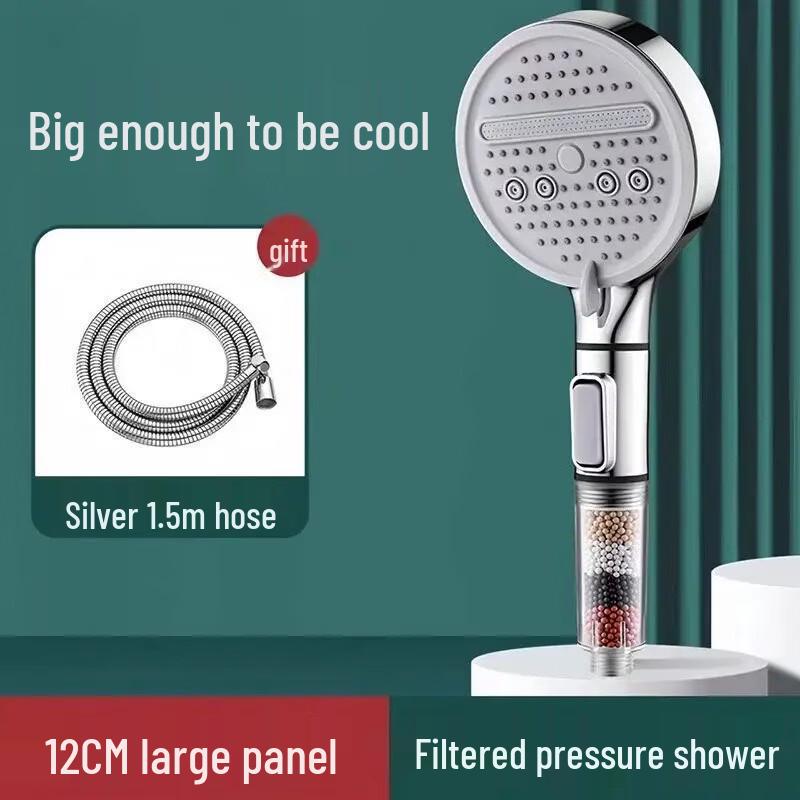 Miling Filter Pressurized Handheld Shower Head