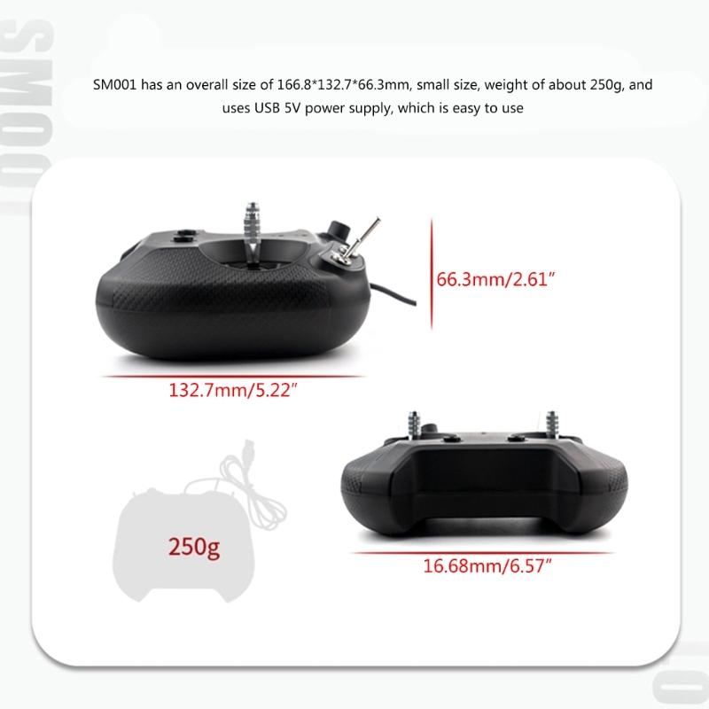 SM001 Simulator-Fernsteuerung für Anfänger 8 Kanäle Unterstützung für mehr Traversiergeräte