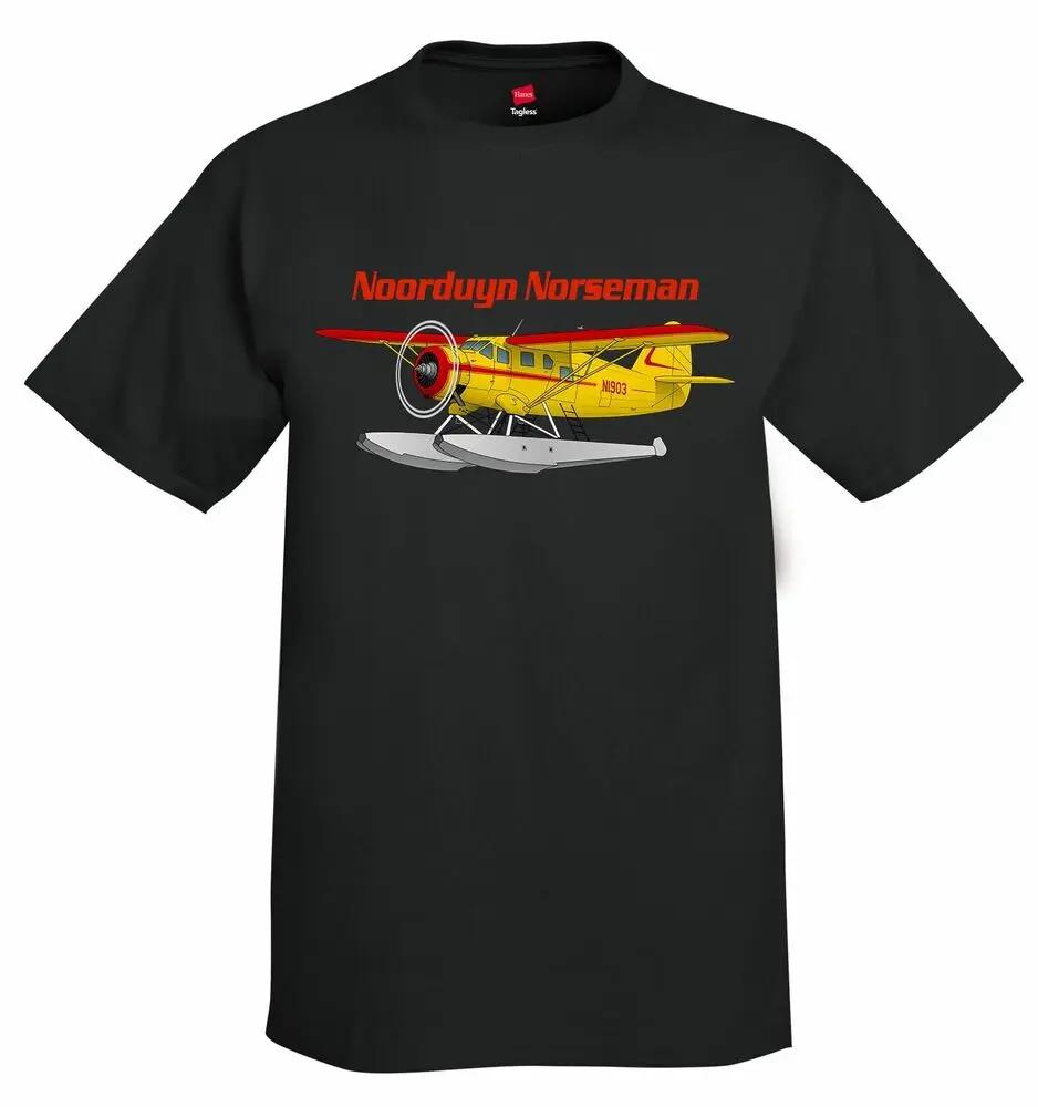 Noorduyn Norseman Custom Airplane Aviation TShirt Short Sleeve Casual 100 Cotton ONeck Summer Mens Tshirt Size S3XL
