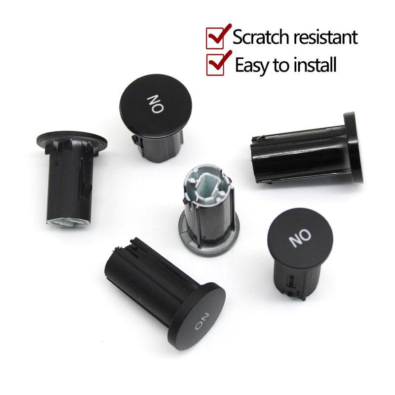 Car Console Radio CD Player Control Switch Knob ON Button Cover Replacement For Benz A C E GLK GLA ML GL CLS W176 W246 W156 W204