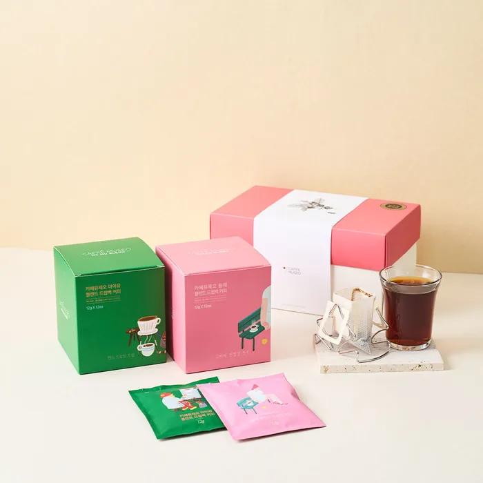 Cafe Museo Drip Bag 2-type Gift Set (Dolce, Mymu)