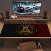 Atlanta United FC Druck Kissen Rutschfest Laptop Tablet Großes Mauspadd XXL Matte Mini-PC Spielmatte Mit Verriegeltem Rand