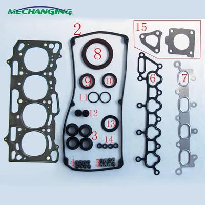 For MITSUBISHI LANCER COLT V CEDIA Saloon 4G13 16V METAL Full Set Automotive Spare Parts Engine Gasket Set MD979215 Mechanging