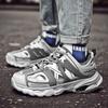 Schuhe Herren Sneaker Männlich lässig Herrenschuhe tenis Luxusschuhe Trainer Race Atmungsaktive Schuhe Mode grau Laufschuhe für Herren