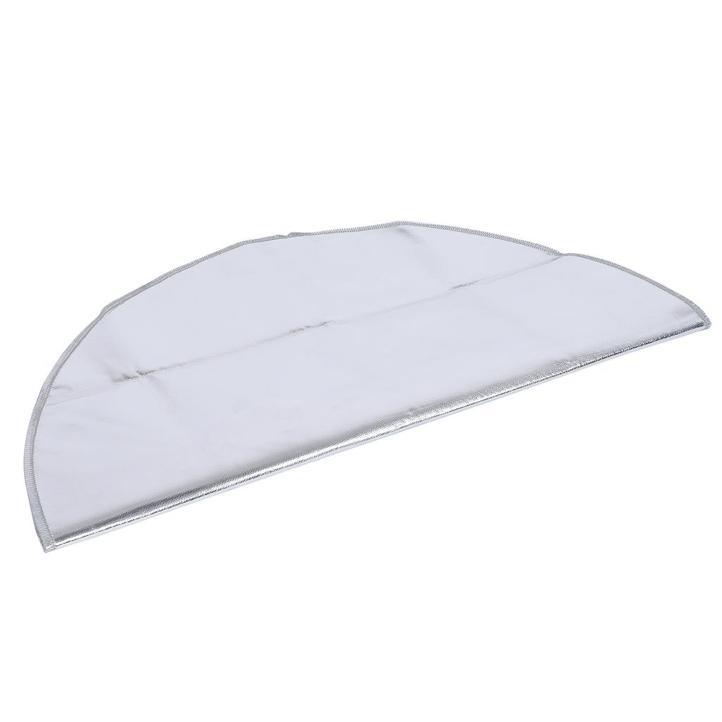 Round Fire Pit Mat for Lawn Protection Fire Insulation Mats for Barbecue 24 Inch