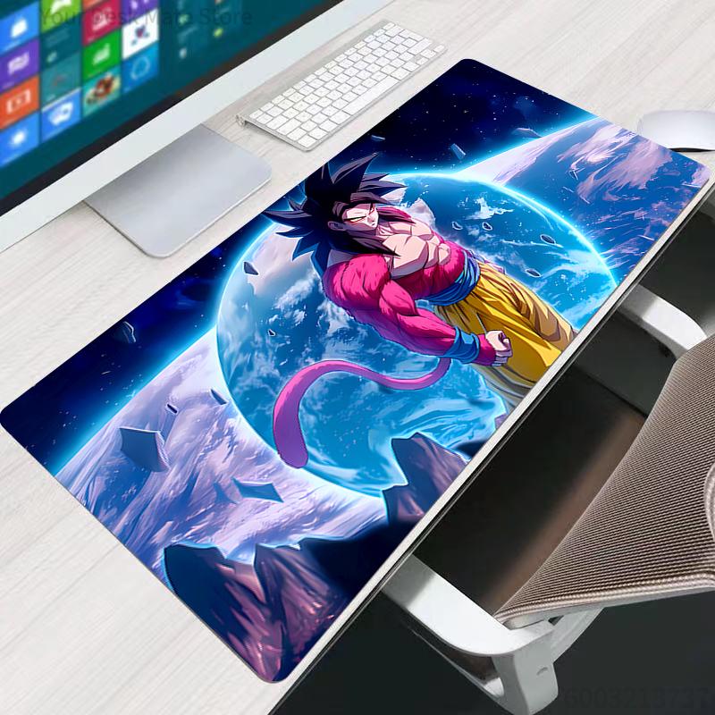 Mouse Pad DBZ Dragon Ball Professional E-sports Gamer Speed PC Gaming Rubber Keyboard Pad Notbook Desk Mat Xxl Mousepad