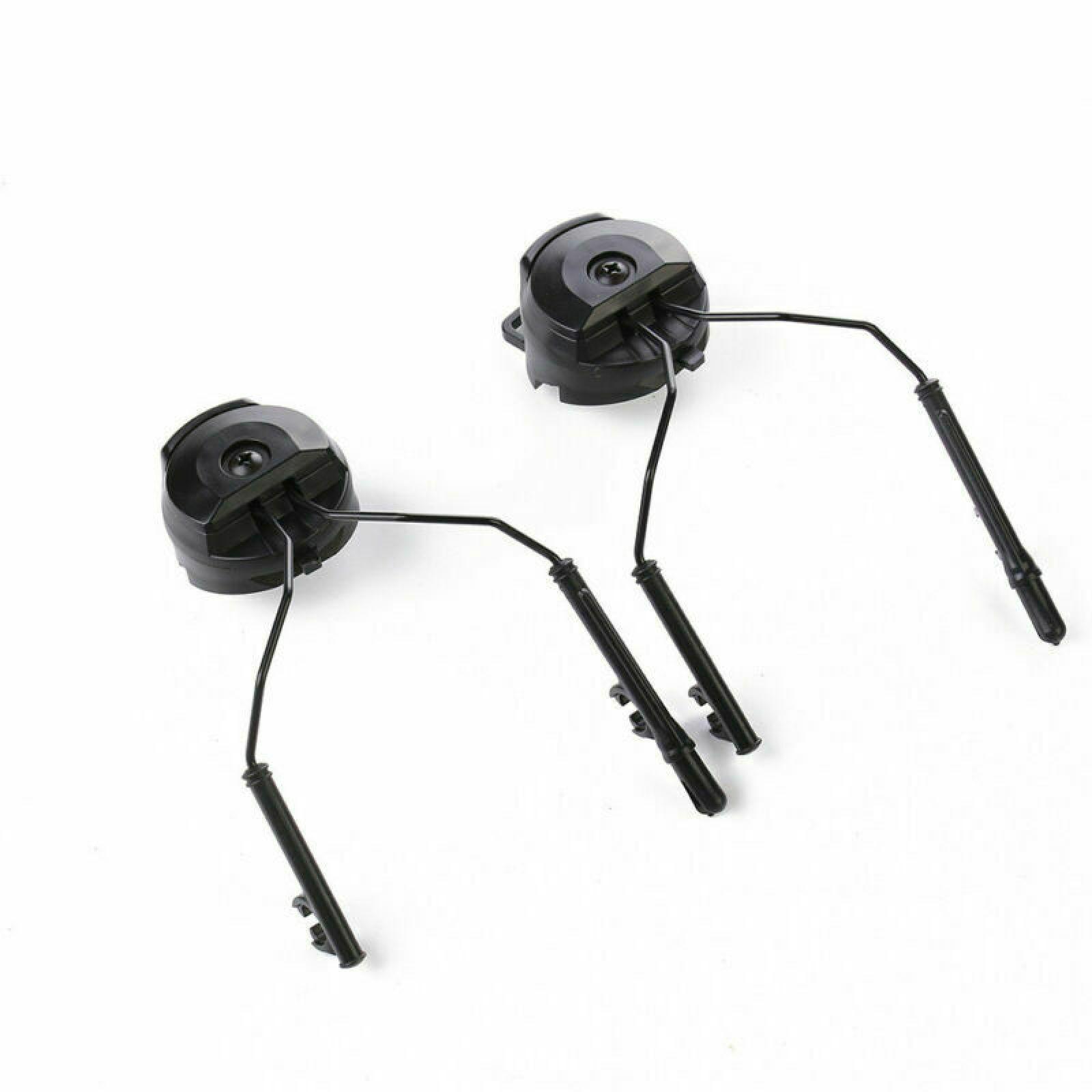 

Tactical Headset Bracket Fast Ops Core Helmet ARC Rail Adapter Set Comtac II Series Military Noise Cancelling Headset