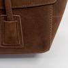 Elegant Suede Tote Bag for Women – Classic Top Handle Handbag with Structured Design and Minimalist Style