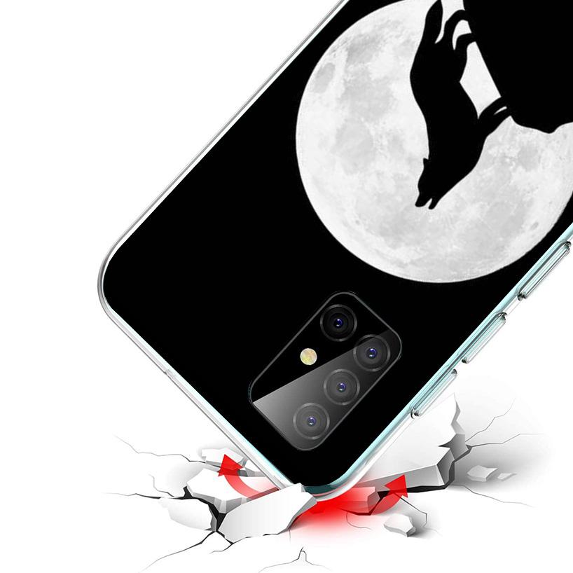 Angry Animal Wolf Fierce Phone Case For Samsung Galaxy A52 A32 A22 A12 A51 A31 A50S A30S A20S A10S Note 20 Ultra 10 Plus S10 A72