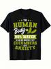 Men's & Women's Cucumber Vegetable Lover T-Shirt - Funny Pickle Tee, Short Sleeve Round Neck Summer Shirt with Cucumber Print, Casual Outdoor Wear for