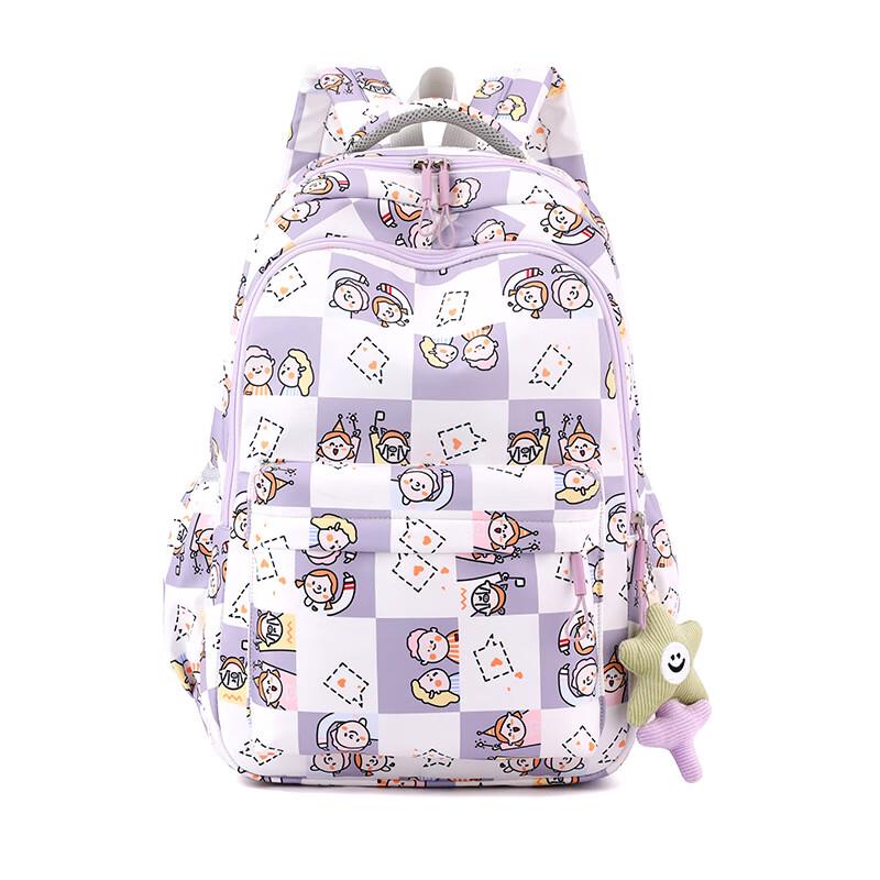 Li Shen Girls  Lightweight Large Capacity School Backpack Junior High