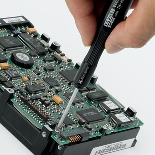 VESSEL Precision Driver G Grip -3 x 100 990