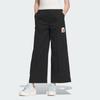 Adidas Originals Adventure Pants Solid Color Logo Wide Leg Sports Trousers Women Bottoms Black IU4810