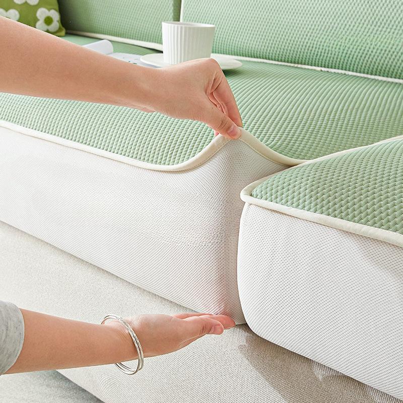 Summer Ice Silk Sofa Cover Non-Slip Breathable Cool All-Inclusive Universal Sofa Cool Cool