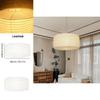 Modern European Style Simple Decorative Pendant Light With Sheepskin Paper Lampshade Nordic Style