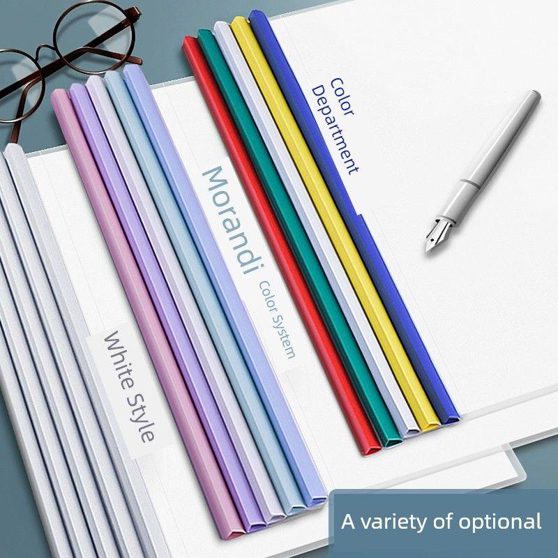 Thickened Financial Office Meeting Report Cover File Folder Student Test Paper Book Wallet Book Clip Info Booklet Hair Clip Bar File Folder Folder