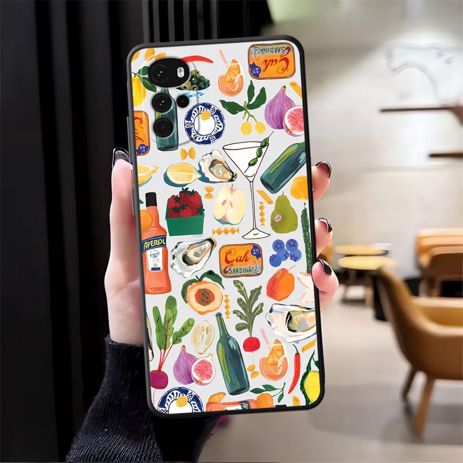 

Phone Cover Case for Motorola Moto G32 G50 G52 G60s G53 G30 Edge 20 Pro 30 Lite G51 G73 G22 Edge40 G71 Luxury Seaside Scenery Motorola Edge 30 Pro