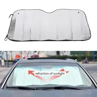 Pare-soleil avant et arrière pour voiture Pare-brise de voiture Protection solaire d'été Isolation thermique Pare-soleil de fenêtre Pare-soleil intérieur de voiture