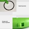 2 Stück Blattform Schlüsselanhänger Wasserdicht Drahtlos Pfeife Fernbedienung Blinkendes Schlüssel-Tracker-Gerät Tragbarer Schlüsselfinder Schlüsselanhänger Anti-Verlust-Gerät