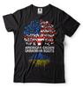 American Ukrainian T-shirt American Grown Ukrainian Roots Ukraine USA Tee Shirt