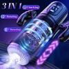Male Masturbator High Speed Automatic Thrusting Piston Stroker Masturbator Telescopic Vagina Blowjob Masturbation Sex Machine Sex Toys