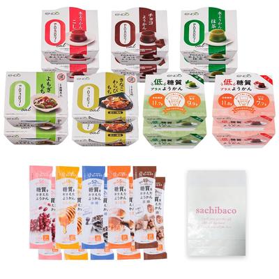 Endo Seian Eitaro Sohonpo Zero Calorie Low Carbohydrate Body Eitaro 12 Types 24 Meals Locavo Japanese Sweets Assortment Set Sachibaco