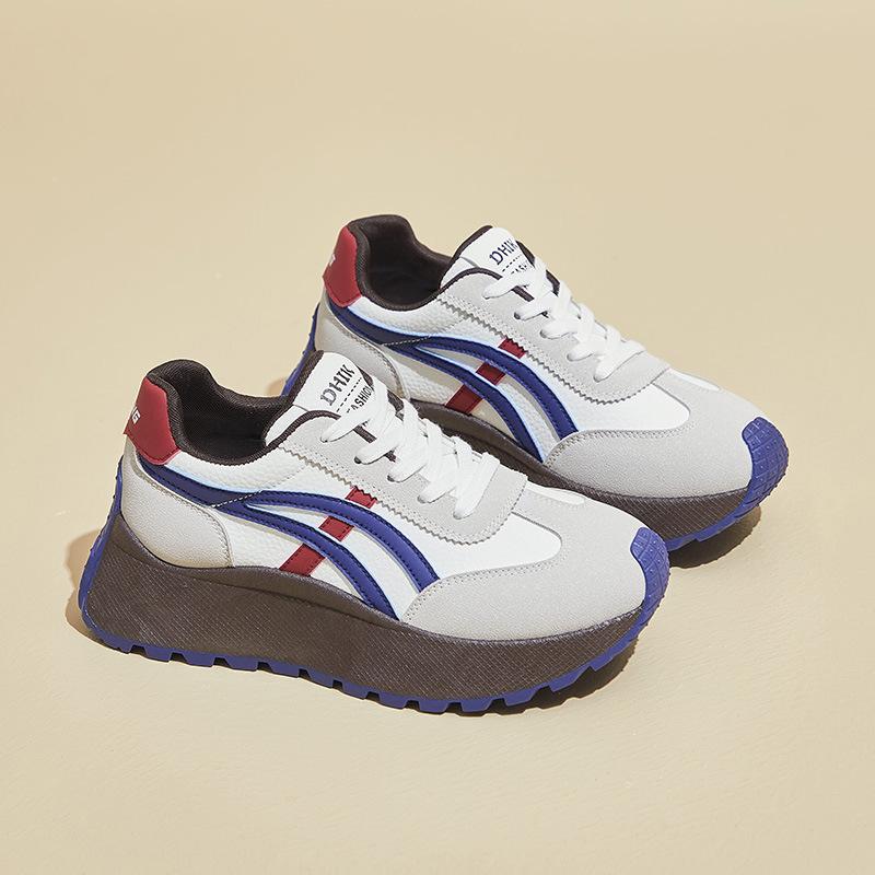 ins Forrest Gump shoes women's spring new height increase student running sports casual shoes street shot BN