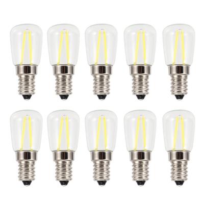10PCS Mini Dimmable E14 LED Light Bulb 1.5W AC 110V for Chandelier Wall Lamp Home Lighting