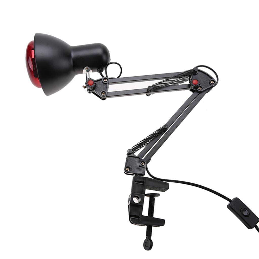 Lampa do fizjoterapii na podczerwień Terapia grzewcza Światło Ulga w bólu Opieka zdrowotna Czarny
