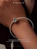 Yin Ziyun Heart-Shaped S925 Sterling Silver Family Tree DIY Bracelet Beads