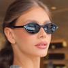 European American Style Sunglasses Men Oval Shape UV400 Protection Women's Sunglasses Vintage Style Trendy Sun Glasses