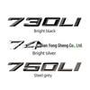 Compatible with BMW 7 Series: 730Li, 740Li, 730d, 745d, 760i Rear Tail Emblem Sticker