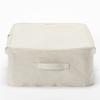 MUJI Softbox, 59cm W X 39cm D X 18cm H, Polyester Linen, Clothing Case, 12403524