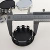4ks středová krytka RAYS pro disky 54mm vnější průměr & 50mm vnitřní průměr prachotěsný kryt plastový základ krytka náboje kola VOLK racing krytky RAYS na kolech