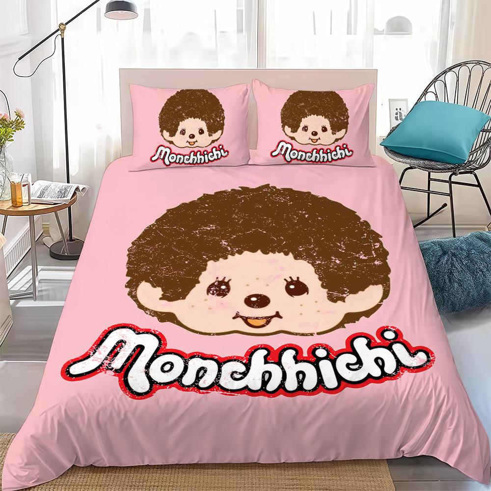 Jauka M-Monchhichi-Karikatūras Palagu Komplekts Mājas Stila