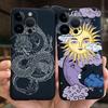 Cases For iPhone 14 Pro Max Case Apple iPhone 14 Pro 14Plus Astronaut Dragon Cool Style Back Cover Matte Ultra Soft Sikilly Capa