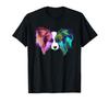 Colorful Papillon Dog T-Shirt