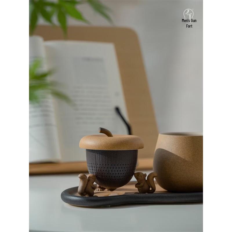 Wanqiantang (Edenus) Ceramic Tea Separation Master Cup Gift Set