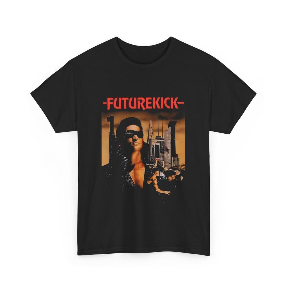 

1991 action sci-fi movie future kick movie poster tshirt 2XL
