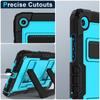 Funda for Samsung Galaxy Tab A11 Plus 11 A9 Plus 11"Case Shockproof Safe PC Silicon Hybrid Stand Tablet Cover Galaxy Tab A11 8.7