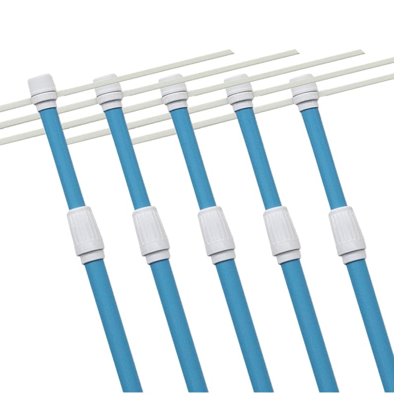 

[Назва компанії обов язкова] [Набір з 5 шт.] Noboriya Kobo Стандартний флагшток 3м (Телескопічний 2-секційний) Синій 397 Флагшток