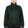 Nike Jackets Women's Green Stand Collar Moderate Other HJ0976-323