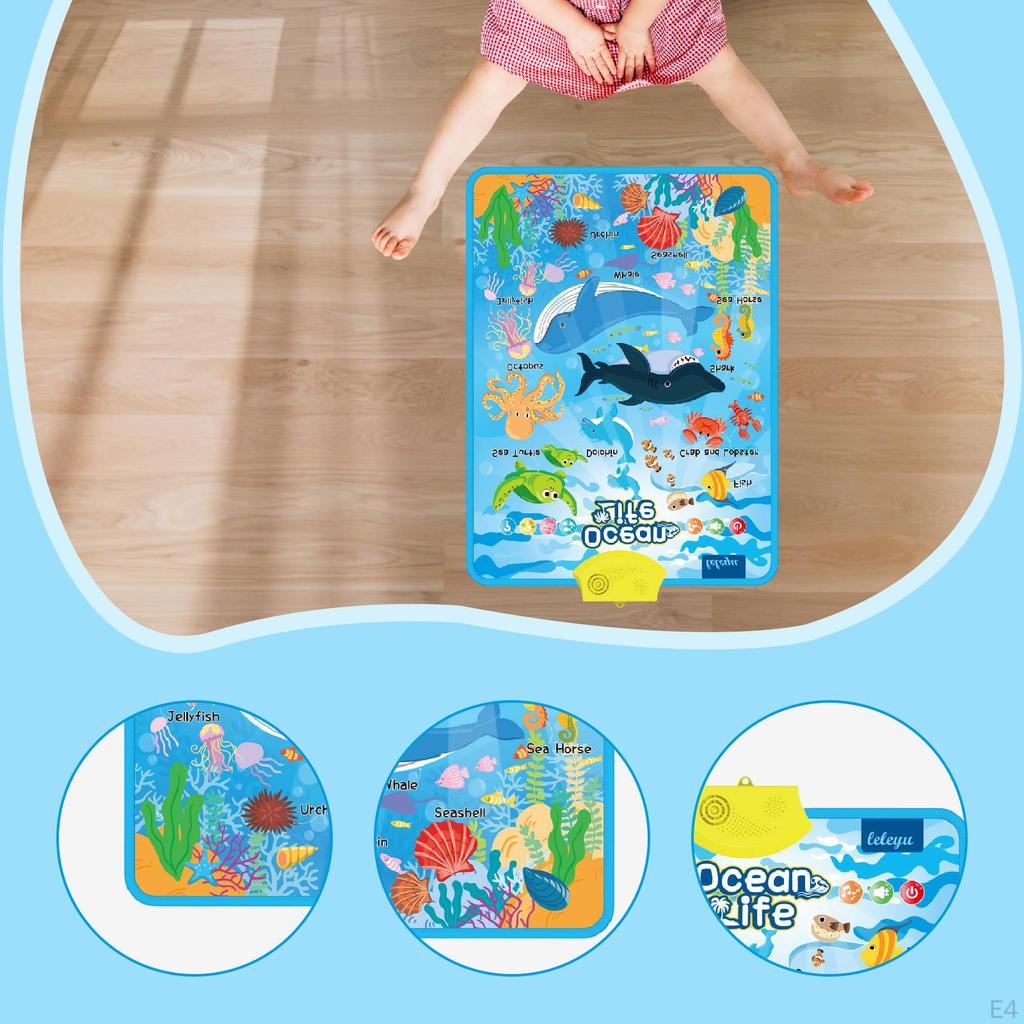 Çocuk İngilizce Sesli Kitap Oyuncak Dekor Duvar Tablosu Anaokulu Okul Öncesi Erkek Çocuklar İçin