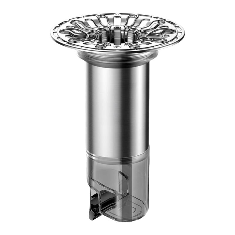 Auto Closing Floor Drain Round Shower Floor Drain Antiodor Drainer Shower Strainer Cores for Bathroom Kitchen Enduring 1